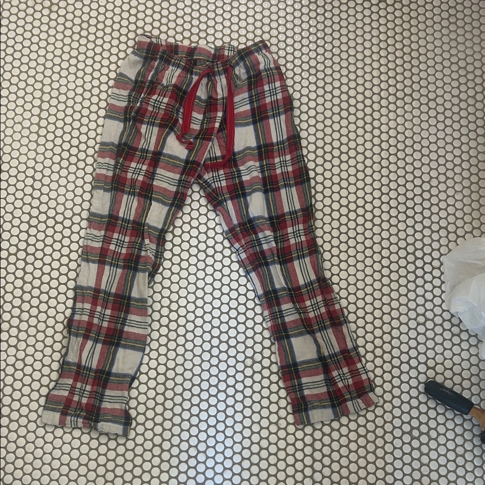 Plaid Kids pajama pants